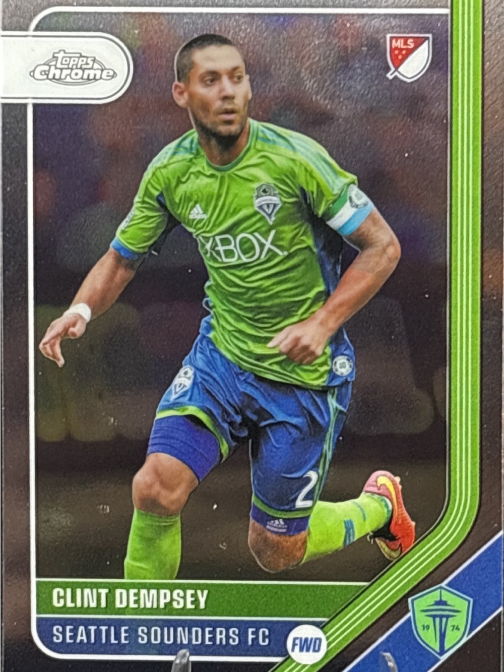 Topps Clint Dempsey Seattle Sounders FC Soccer Card